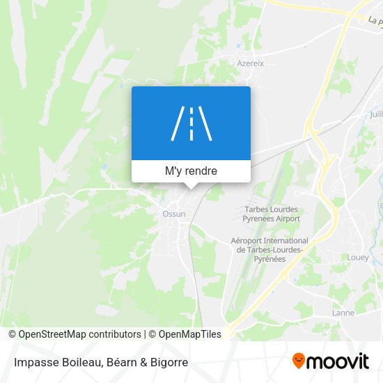 Impasse Boileau plan