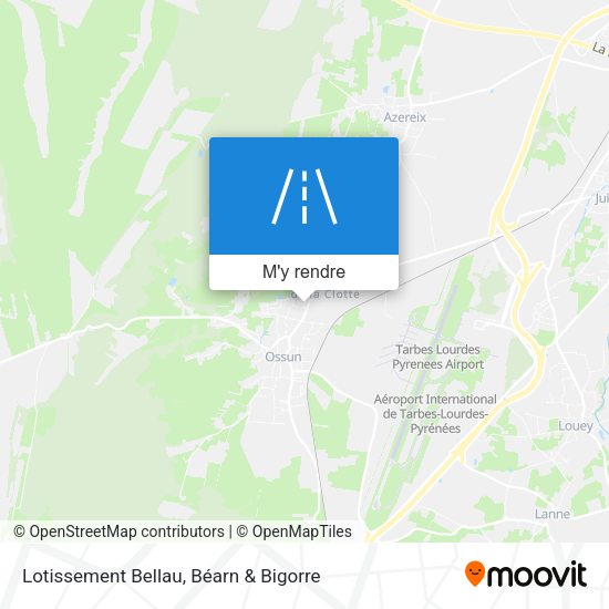 Lotissement Bellau plan