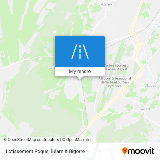 Lotissement Poque plan