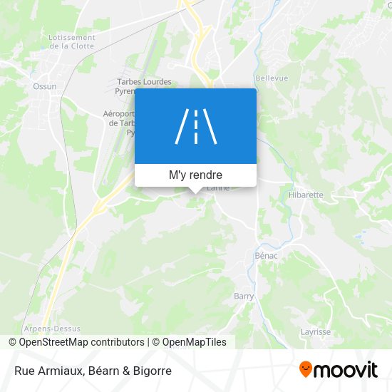 Rue Armiaux plan