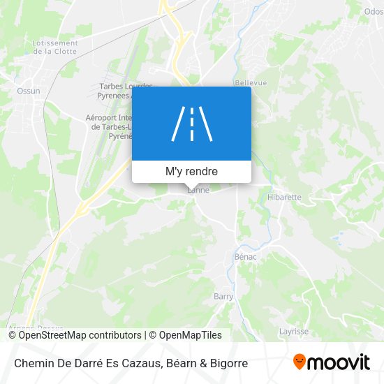 Chemin De Darré Es Cazaus plan