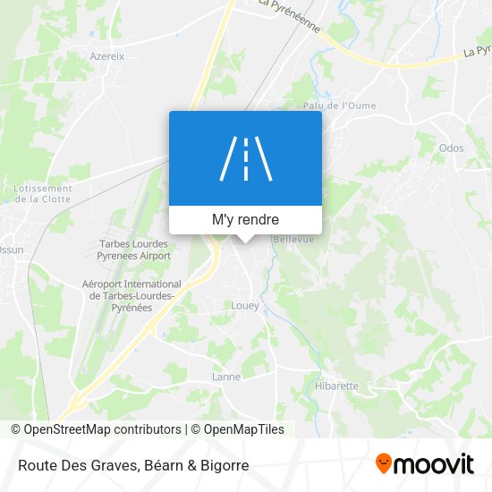 Route Des Graves plan