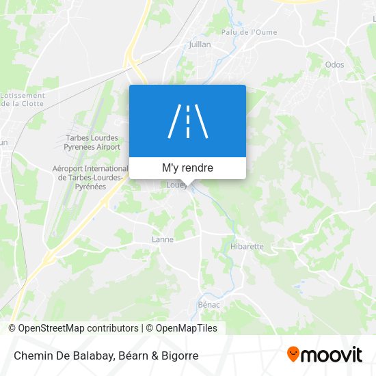 Chemin De Balabay plan