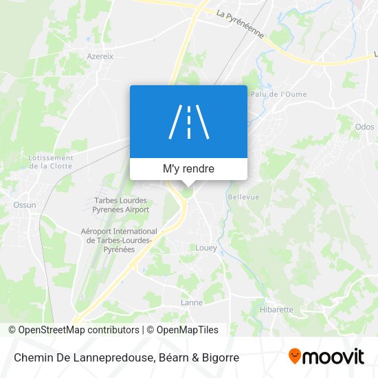 Chemin De Lannepredouse plan