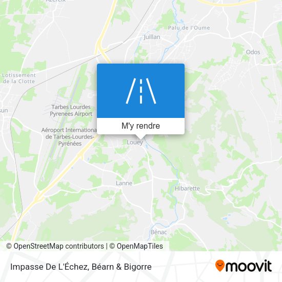 Impasse De L'Échez plan