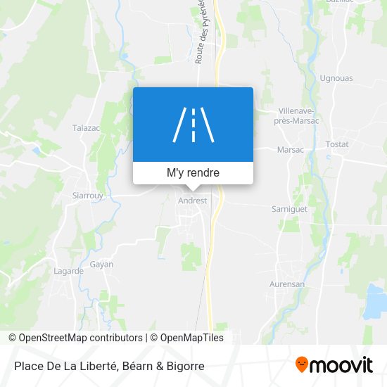 Place De La Liberté plan