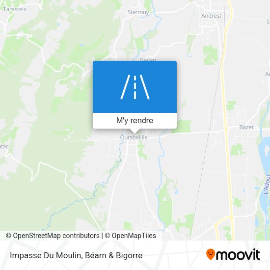 Impasse Du Moulin plan