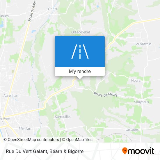 Rue Du Vert Galant plan