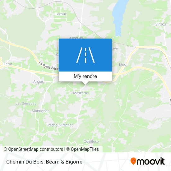 Chemin Du Bois plan