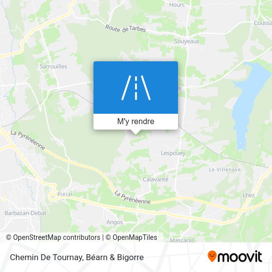 Chemin De Tournay plan