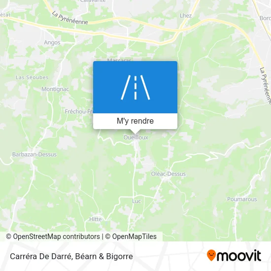 Carréra De Darré plan