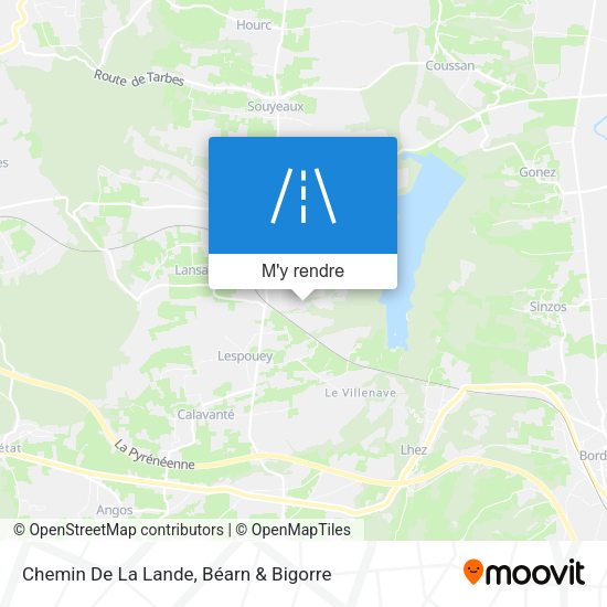 Chemin De La Lande plan