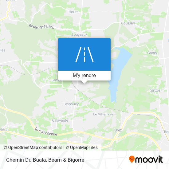 Chemin Du Buala plan
