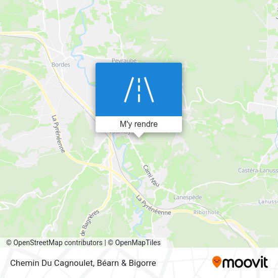 Chemin Du Cagnoulet plan