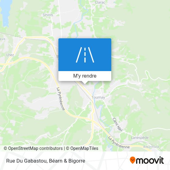 Rue Du Gabastou plan