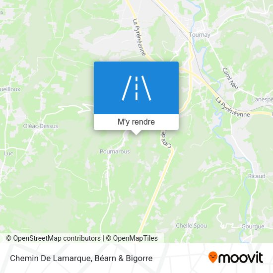 Chemin De Lamarque plan