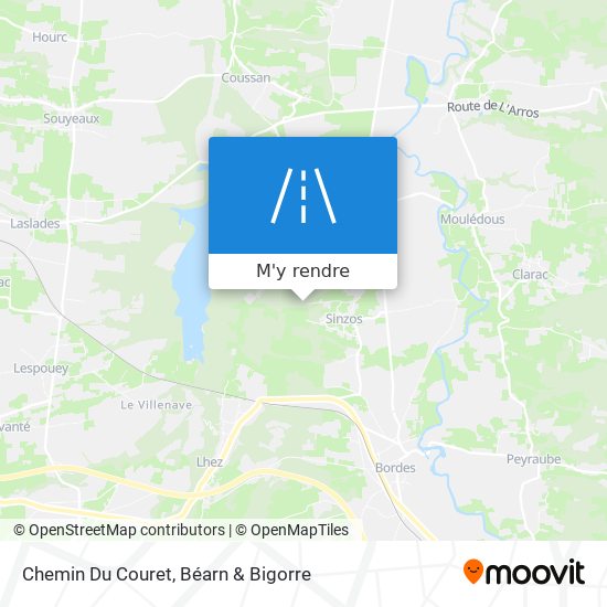 Chemin Du Couret plan