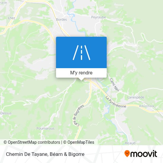 Chemin De Tayane plan