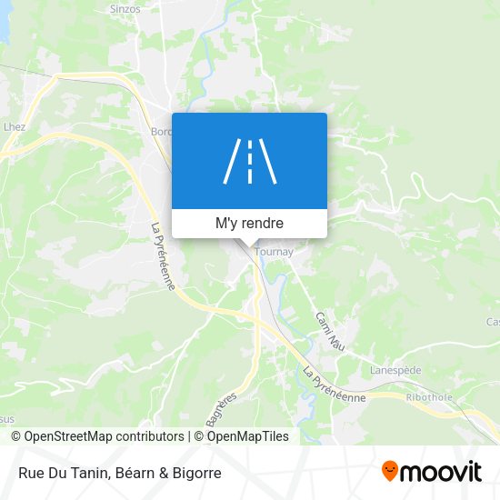 Rue Du Tanin plan