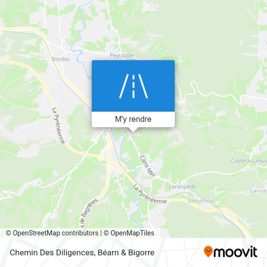 Chemin Des Diligences plan