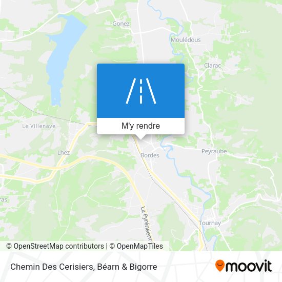 Chemin Des Cerisiers plan