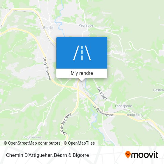 Chemin D'Artigueher plan