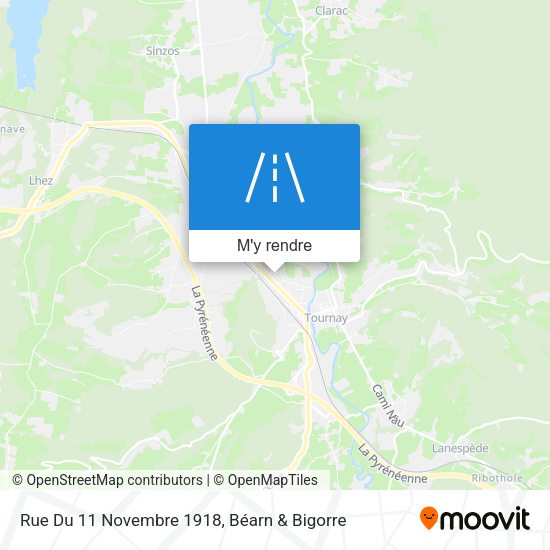 Rue Du 11 Novembre 1918 plan