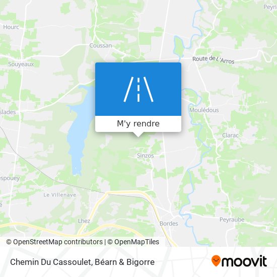 Chemin Du Cassoulet plan