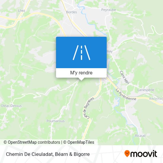 Chemin De Cieuladat plan