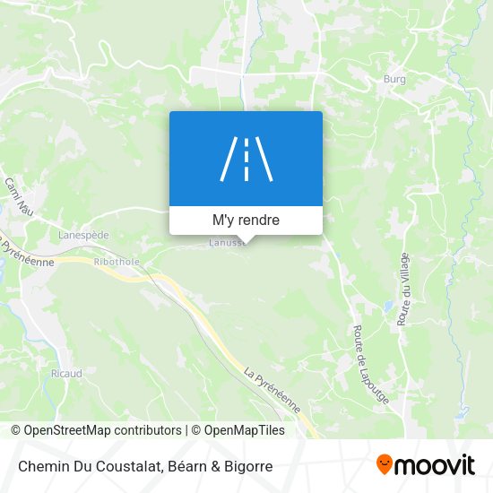 Chemin Du Coustalat plan