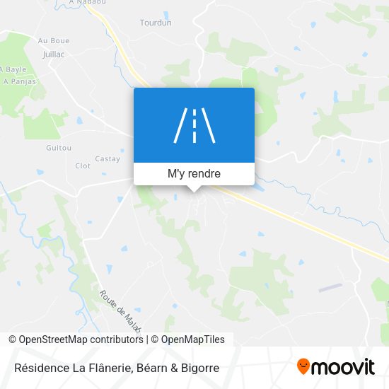 Résidence La Flânerie plan