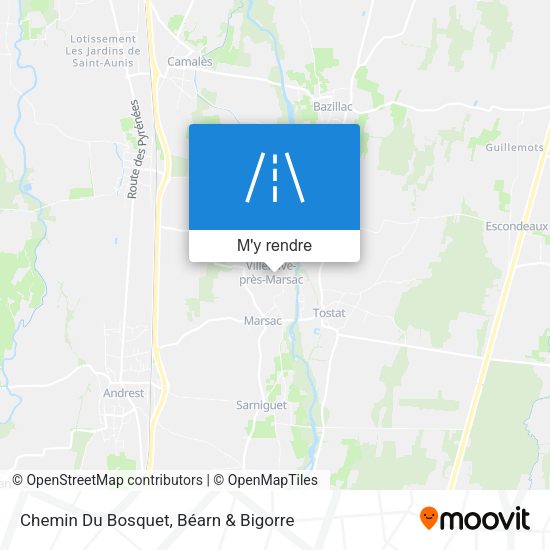 Chemin Du Bosquet plan