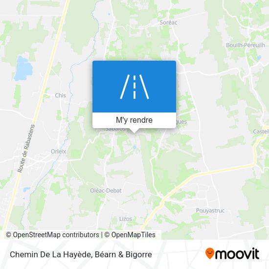 Chemin De La Hayède plan