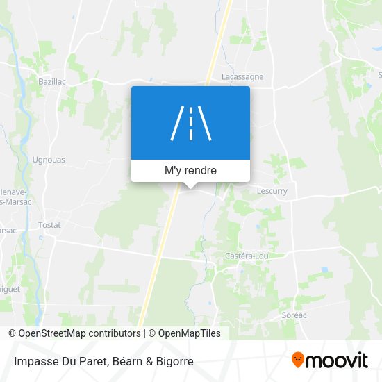 Impasse Du Paret plan