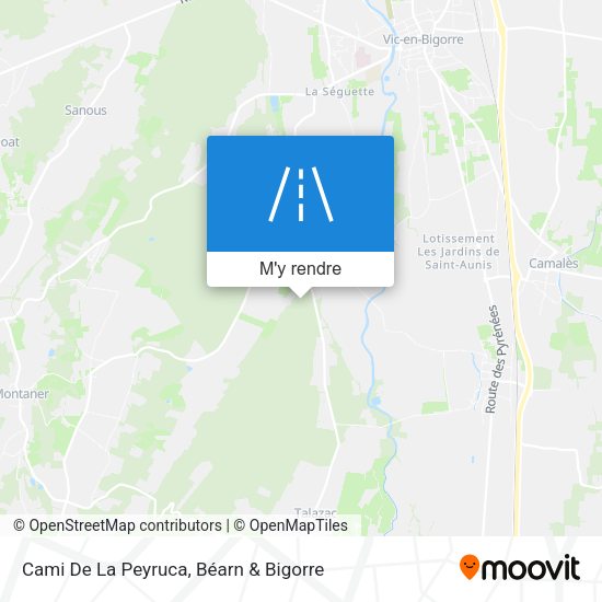 Cami De La Peyruca plan