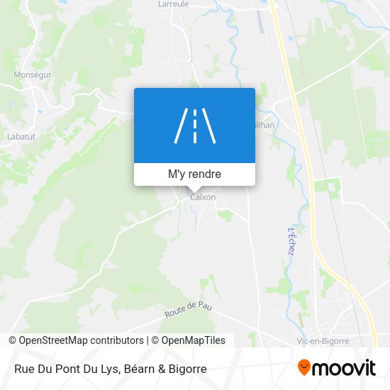 Rue Du Pont Du Lys plan
