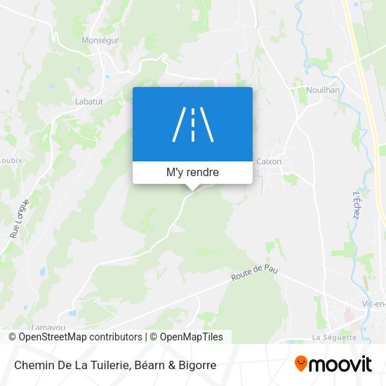 Chemin De La Tuilerie plan