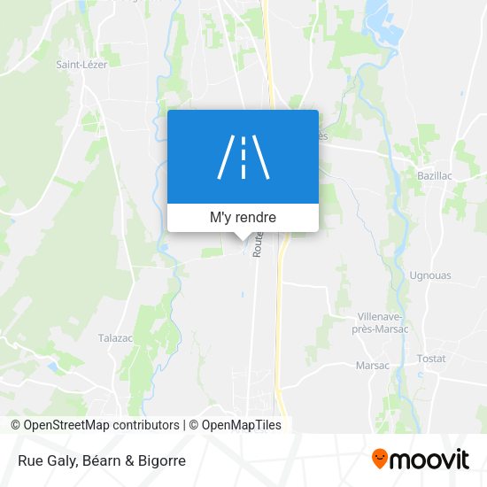 Rue Galy plan