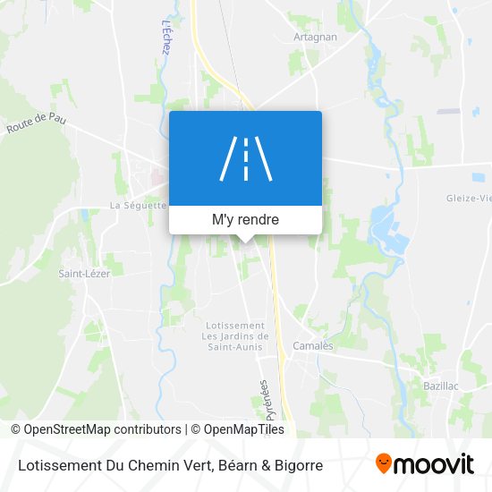 Lotissement Du Chemin Vert plan