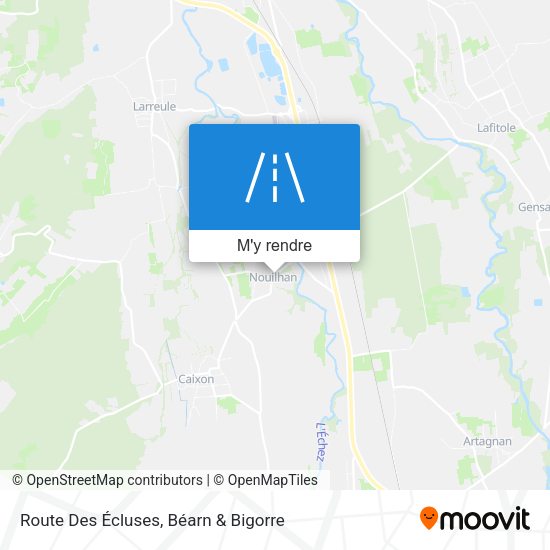 Route Des Écluses plan
