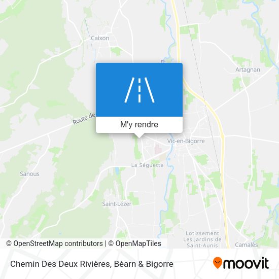 Chemin Des Deux Rivières plan
