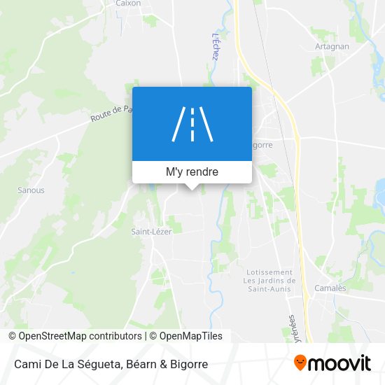 Cami De La Ségueta plan