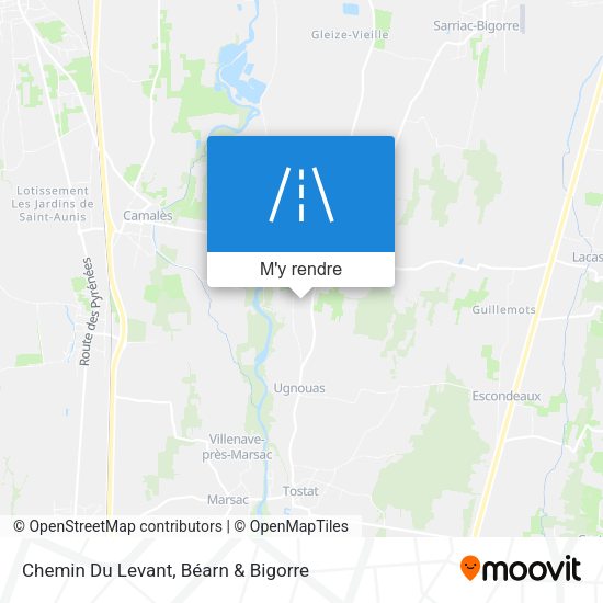 Chemin Du Levant plan