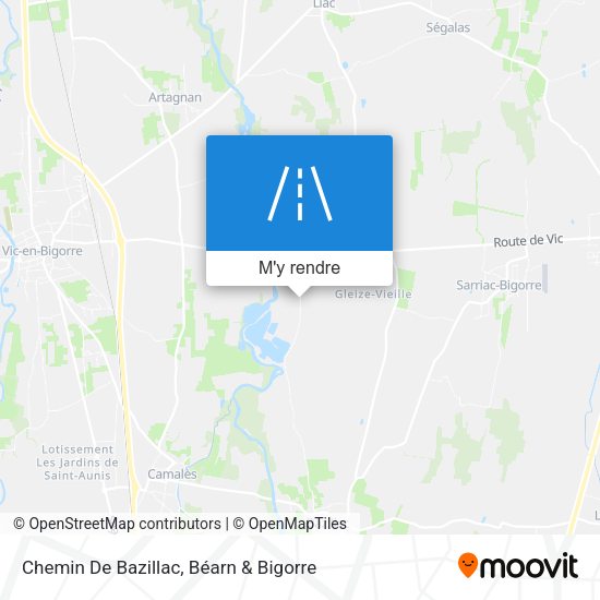 Chemin De Bazillac plan