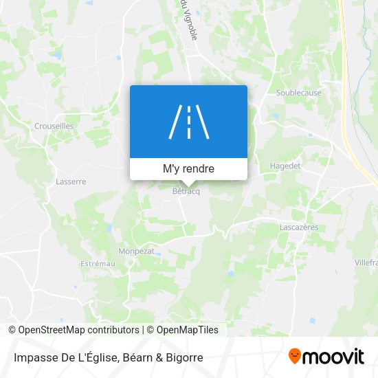 Impasse De L'Église plan