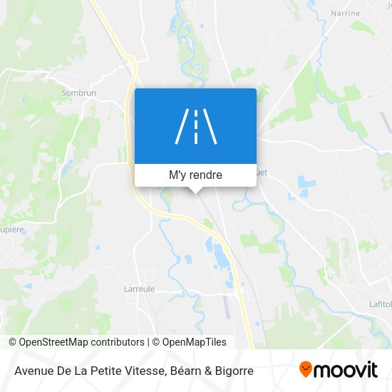 Avenue De La Petite Vitesse plan