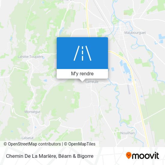 Chemin De La Marlère plan