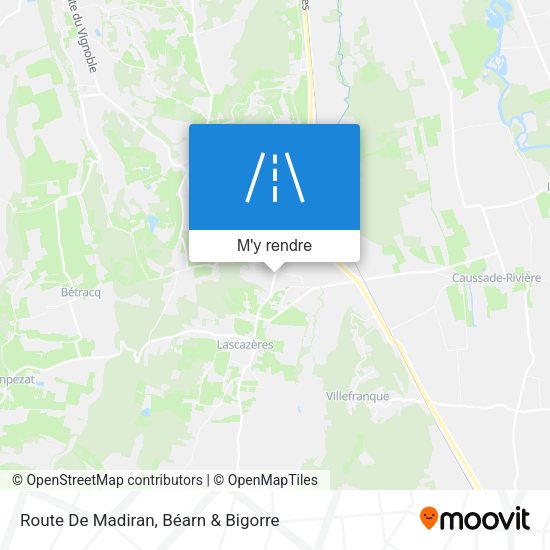 Route De Madiran plan
