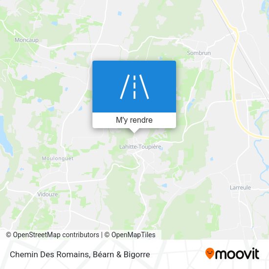 Chemin Des Romains plan