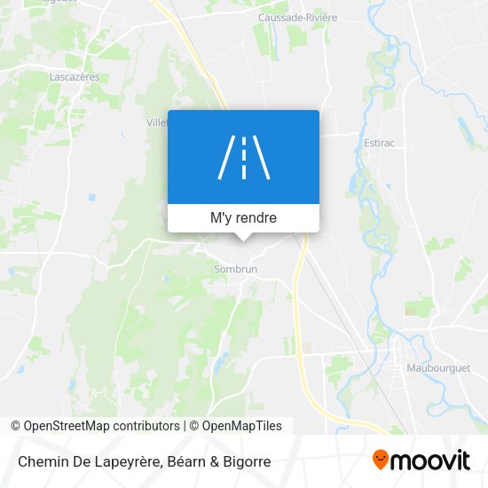 Chemin De Lapeyrère plan